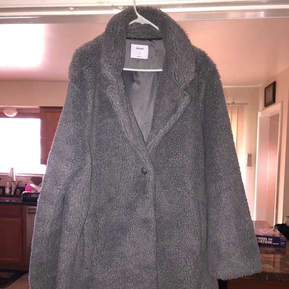 Old Navy Jackets & Blazers - Cute Sherpa Teddy Bear 🧸 Coat